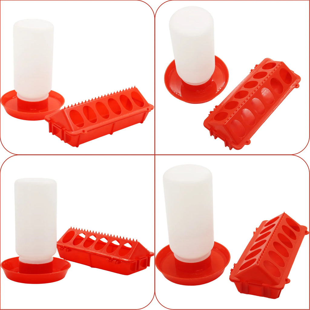 Chicken Feeder Automatic Water Feeder For Chicks Quails Chicks Feed Box Automatic Feeder Small Automatic Water Dispenser