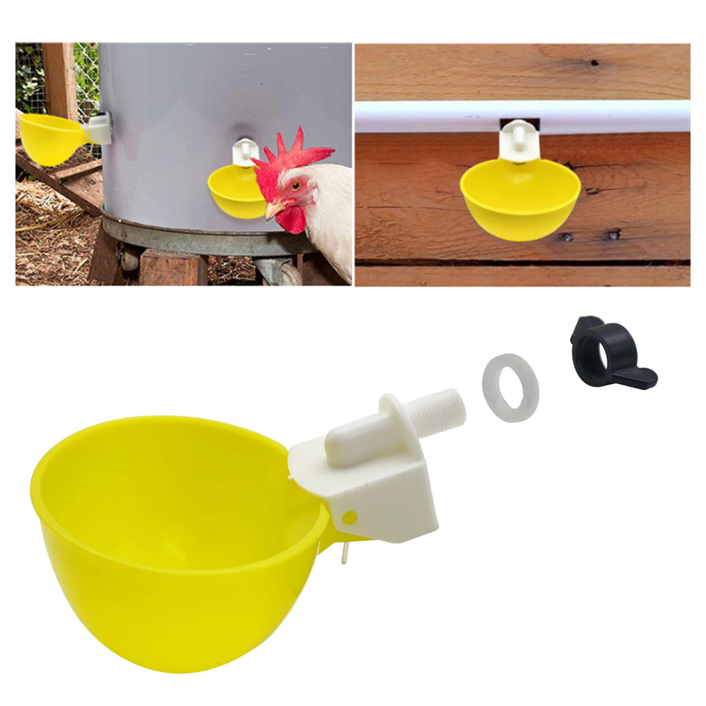 Bebedero Automático para Pollos y Aves de Corral – 10 Uds