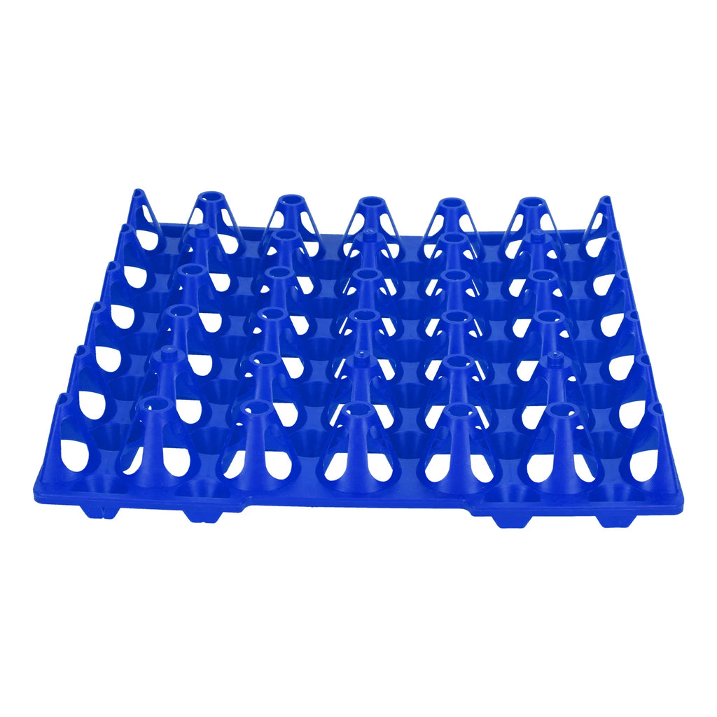 5Pcs Plastic Egg Storage Tray 11.3x11.1in 30 Cell Egg Crates Stackable Egg Holder for Storage Transportation Home Farm Supplies