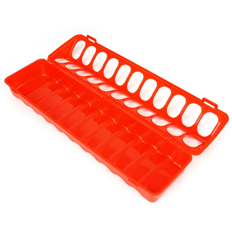 Comedero de Plástico para Aves de Corral