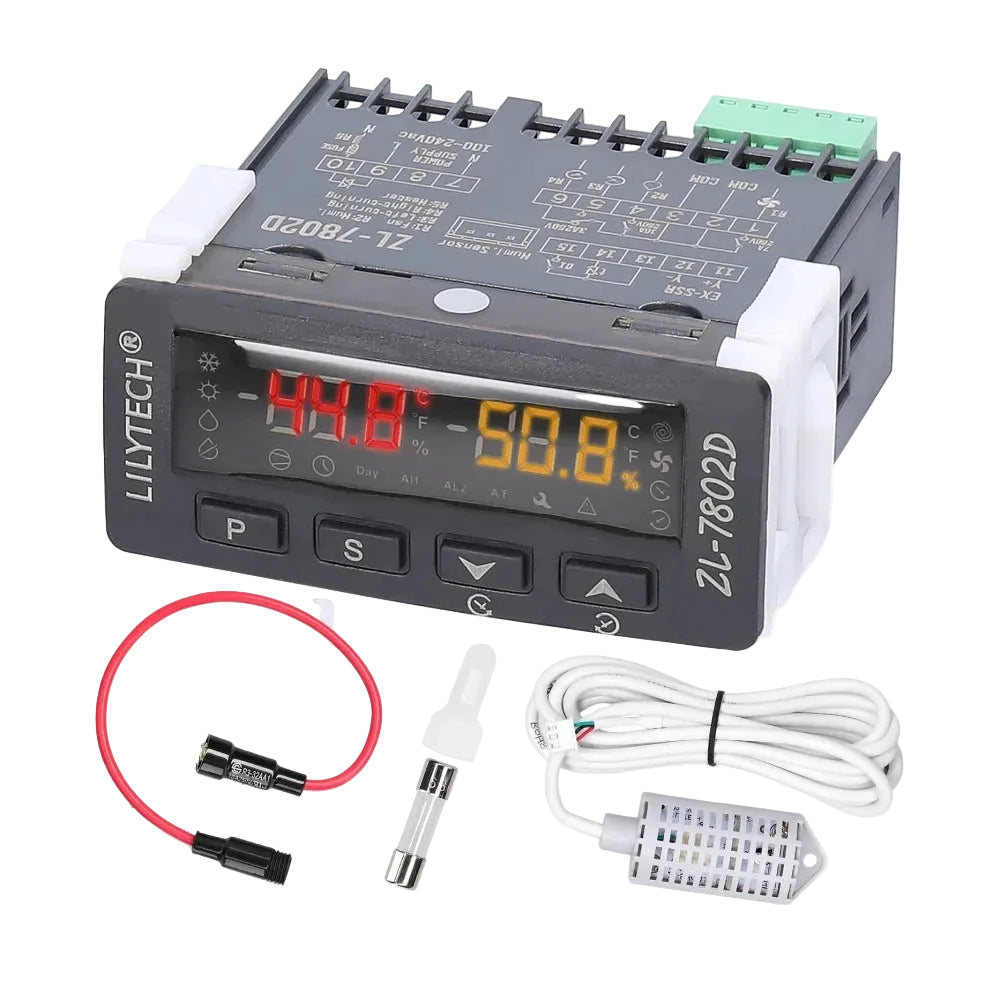 Controlador de Incubadora PID ZL-7802D