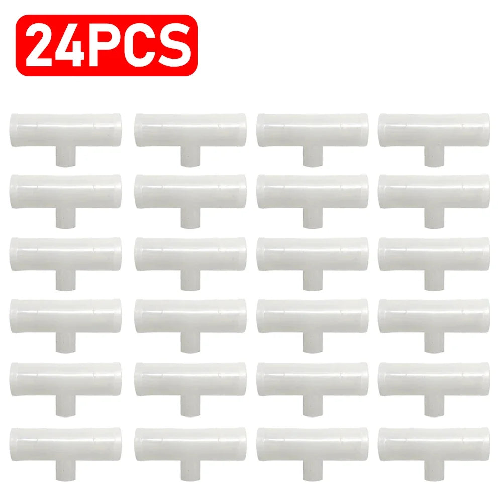 Conector Tee PVC 20/25mm para Bebedero Automático de Gallinas
