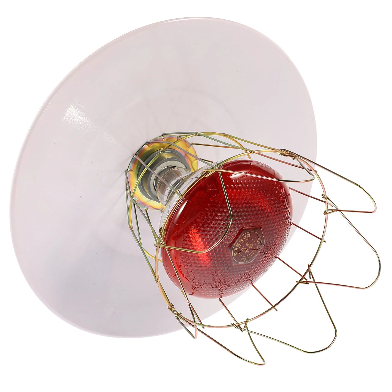 Lámpara de Calor 250W de Aluminio para Gallinas