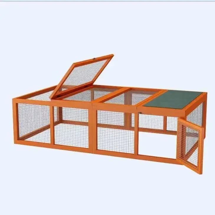 Gallinero de Madera Portátil Fácil de Montar