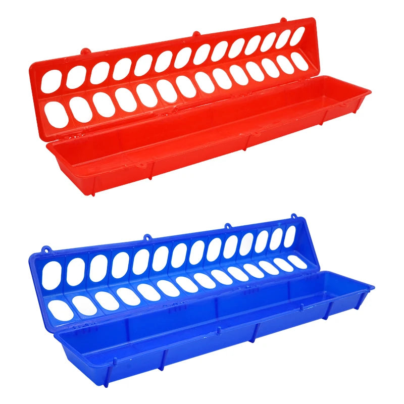 Comedero para Pollos con Tapa Abatible 50 cm