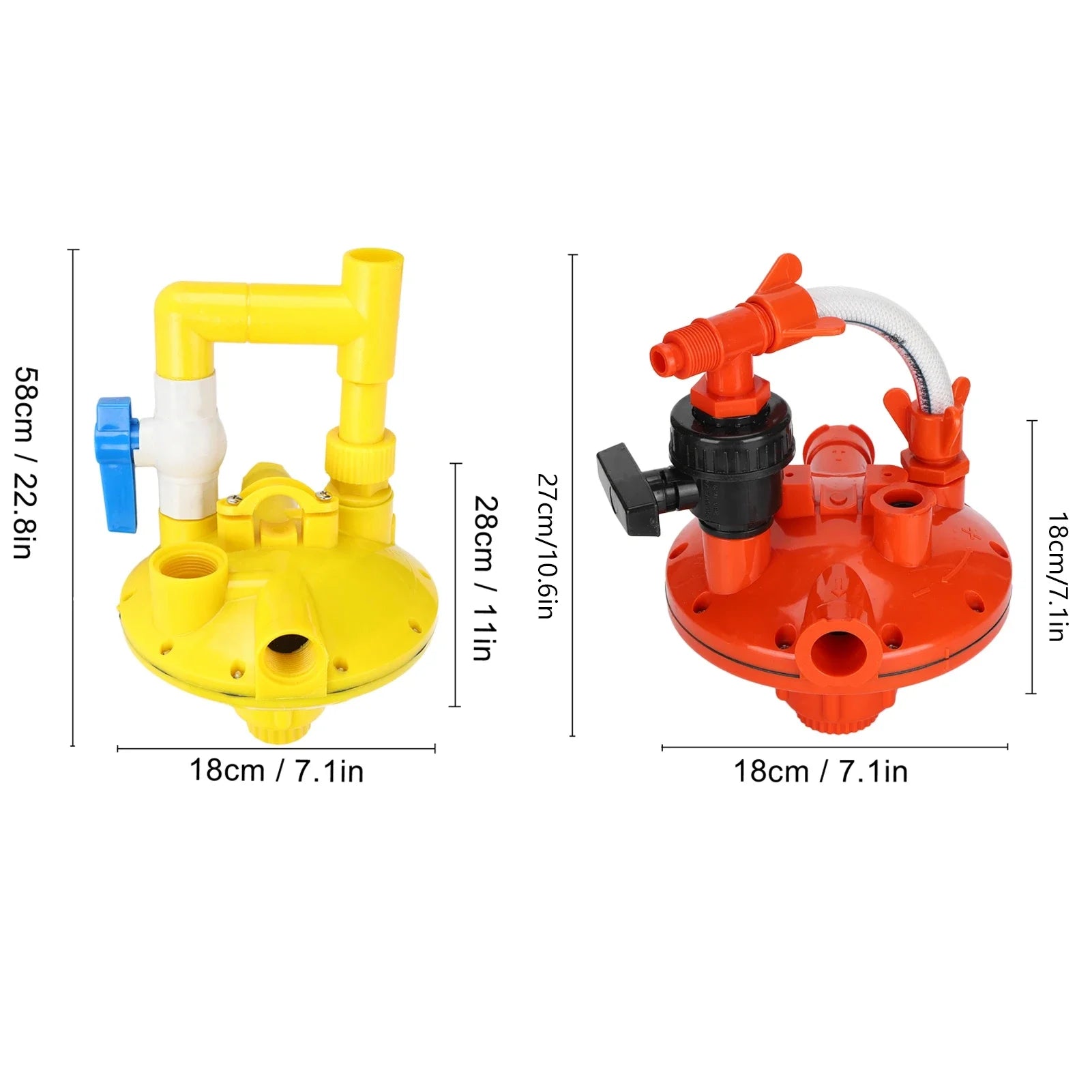 Válvula Reguladora de Agua para Gallinas y Bebederos de Pollo