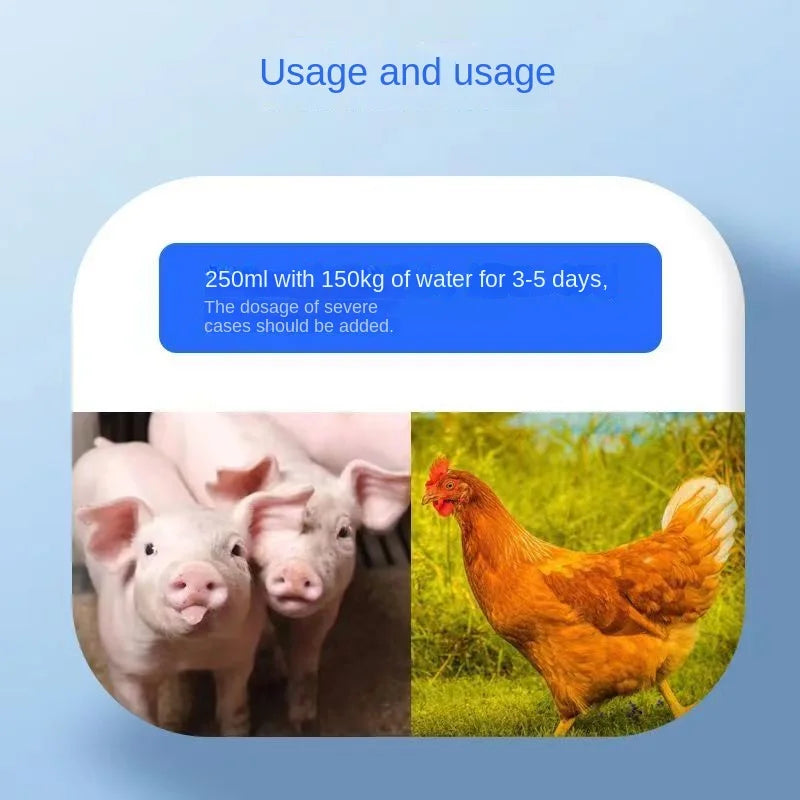 Solución Respiratoria 250ml para Gallinas