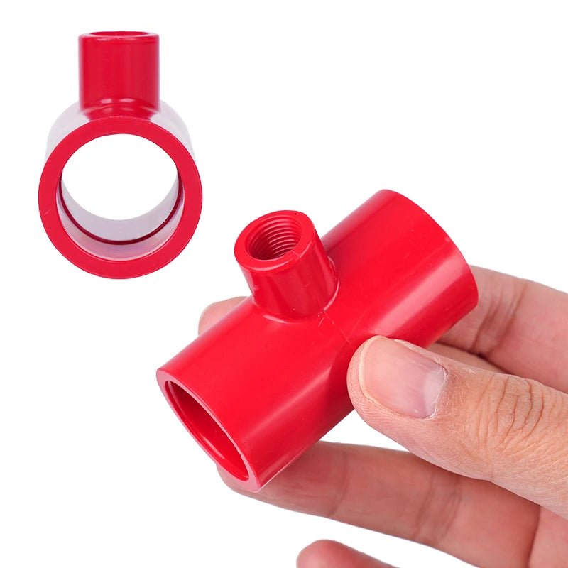 Manguera de Bebedero para Pollos 10 Uds, Tubo en T de PVC 1/2 Pulgada