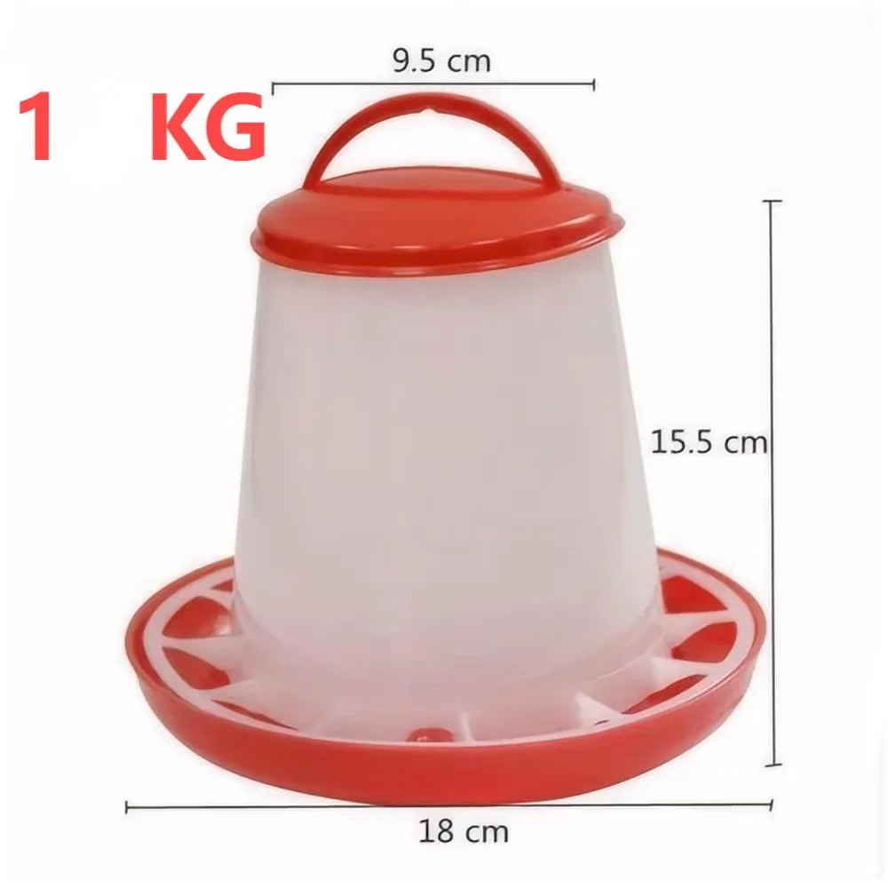 Cubo Comedero para Pollos 1.5-6 kg