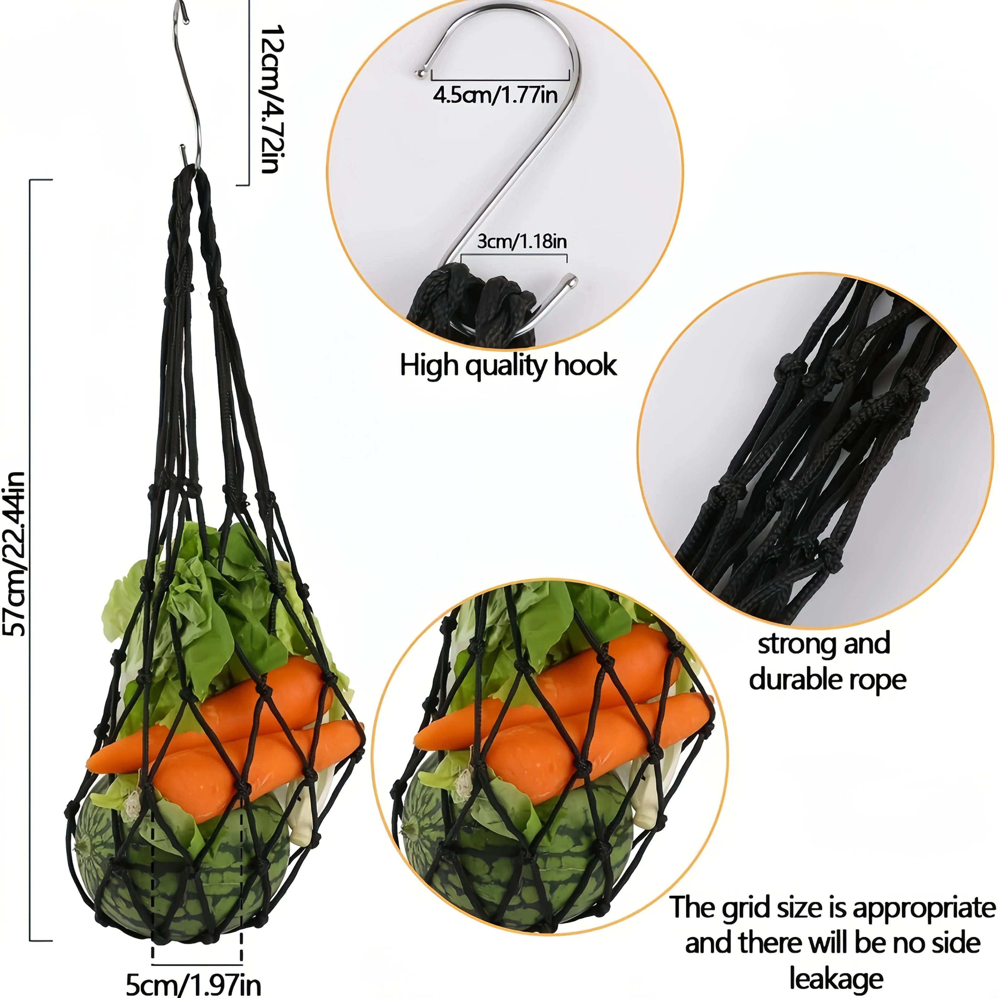 Comedero de Red Colgante para Pollos y Patos