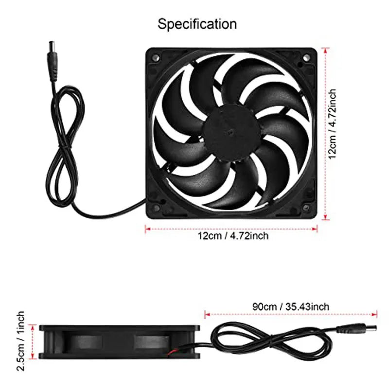 Ventilador Solar Portátil 500W para Mascotas y Gallineros