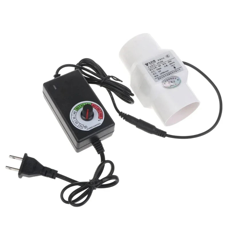 2inch 50mm Pipe Exhaust Fan 110V 220V Duct Extractor Fan Ventilation Exhaust Air Adjustable Fans