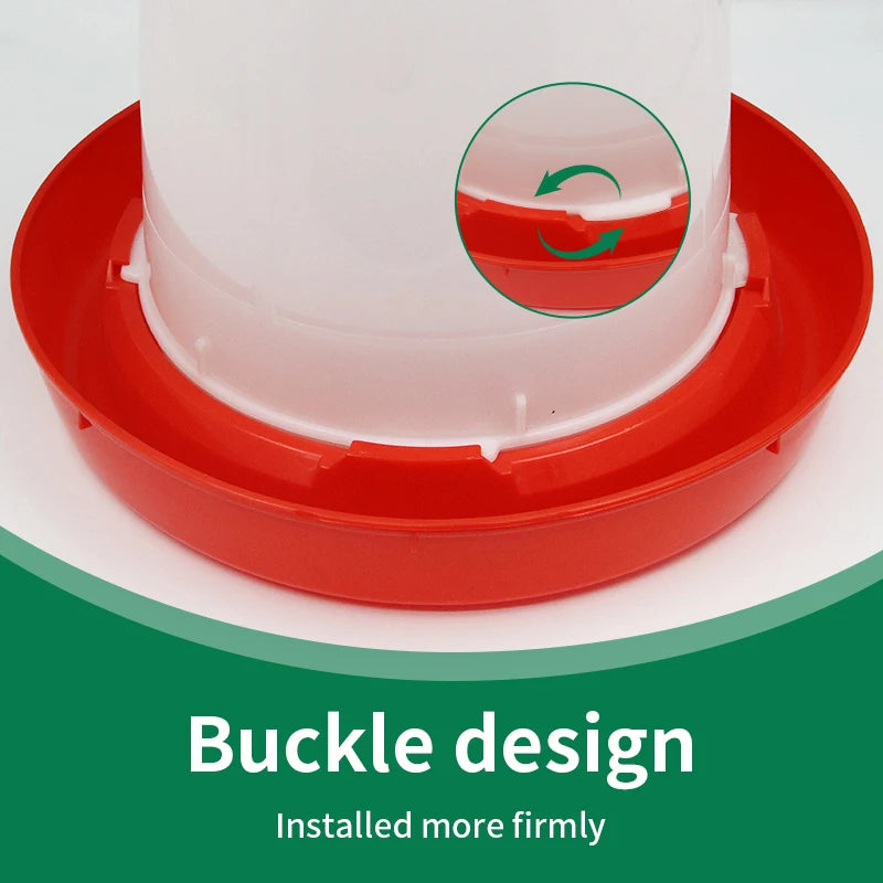 Cubo de agua automático para pollo, dispositivo de alimentación de gallina, gallo, gallina, suministro de agua de granja, 1/1, 5/2/3/4/5/6/8/11/14/16/18L