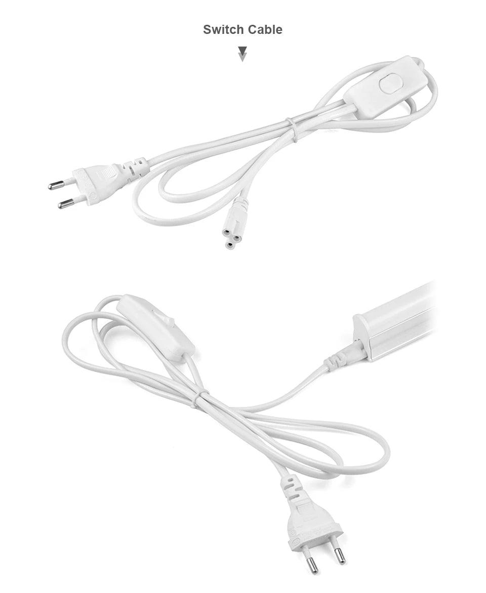 220V T5 15W/T8 25W LED Tube Aluminum Bar Hight Brightness Energy-Saving Fluorescent Tubes For Hotel Mall Cafe Office Lighting