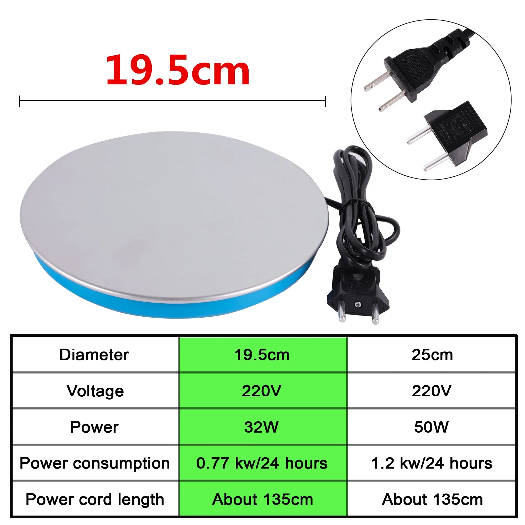 Placa Calefactora para Bebedero de Aves de Corral