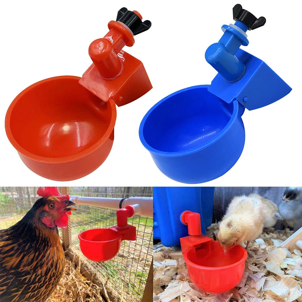 Bebedero Automático de Agua para Pollos y Aves de Corral