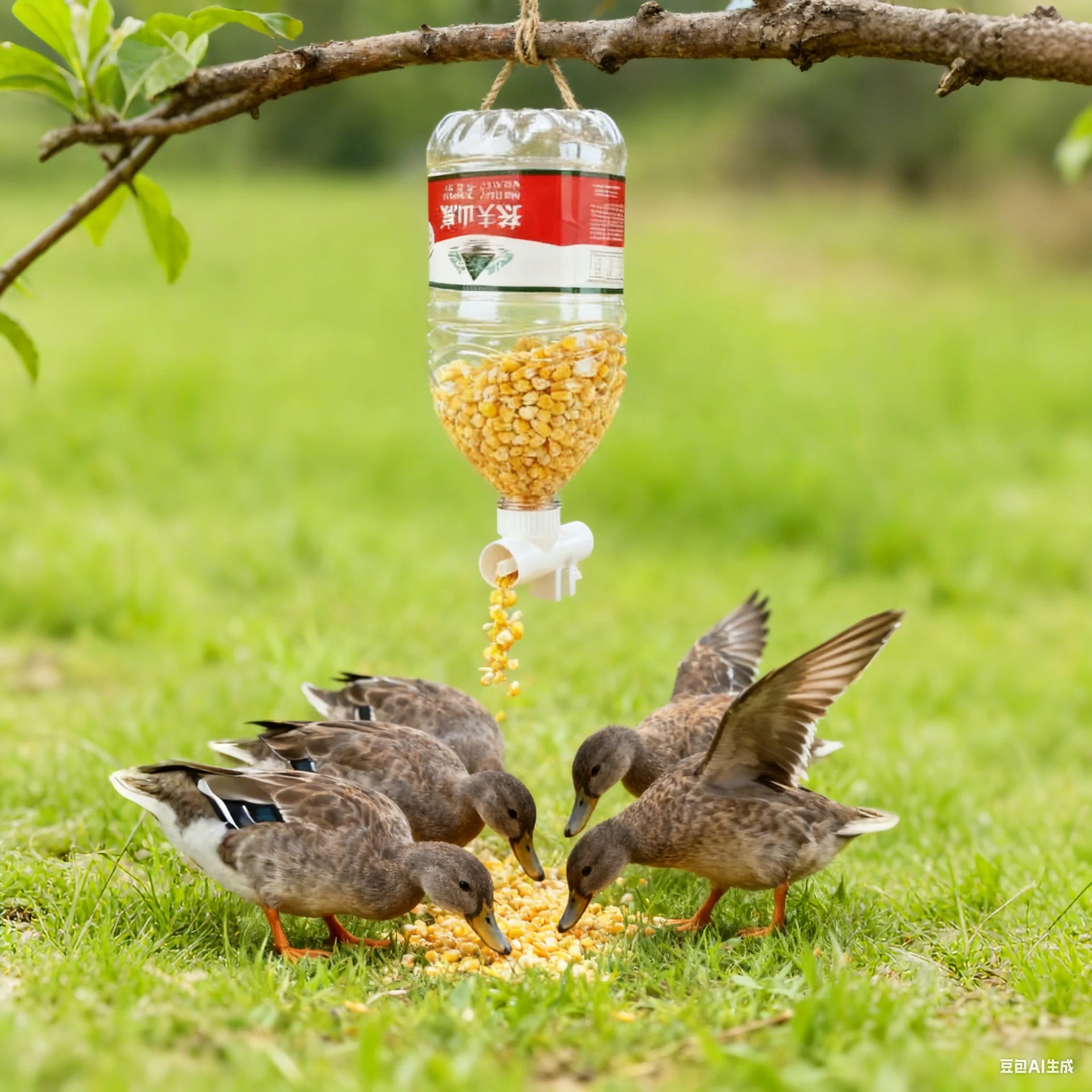 Alimentador Automático WiFi Programable para Gallinas