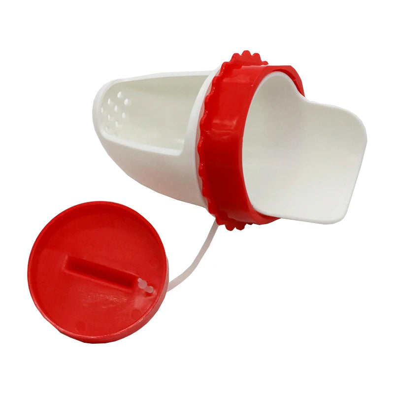 Alimentador Automático de Gravedad para Gallinas a Prueba de Lluvia