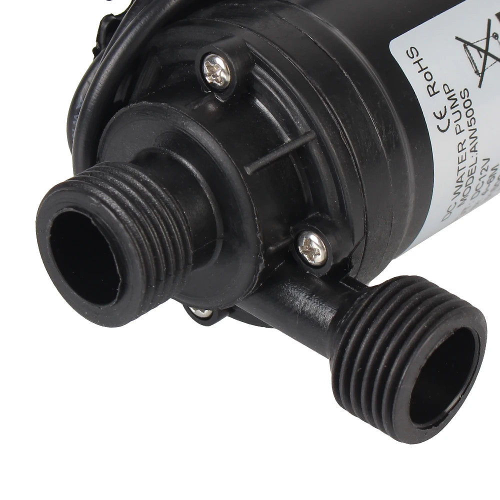 Ultra-quiet DC 12V 24V Home 800L/H Portable Brushless Motor Submersible Water Pump 5M for Cooling System Fountains Heater Mini