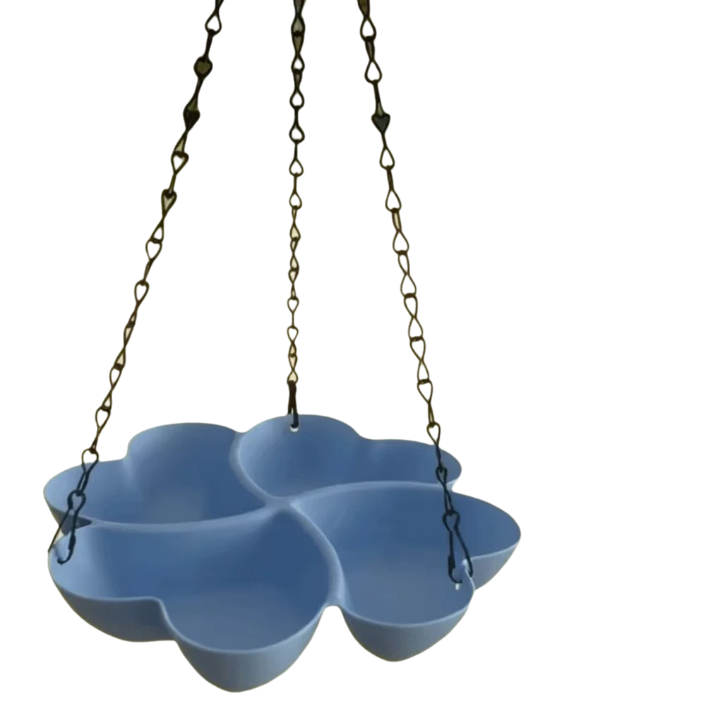 Comedero Colgante en Forma de Flor para Pájaros