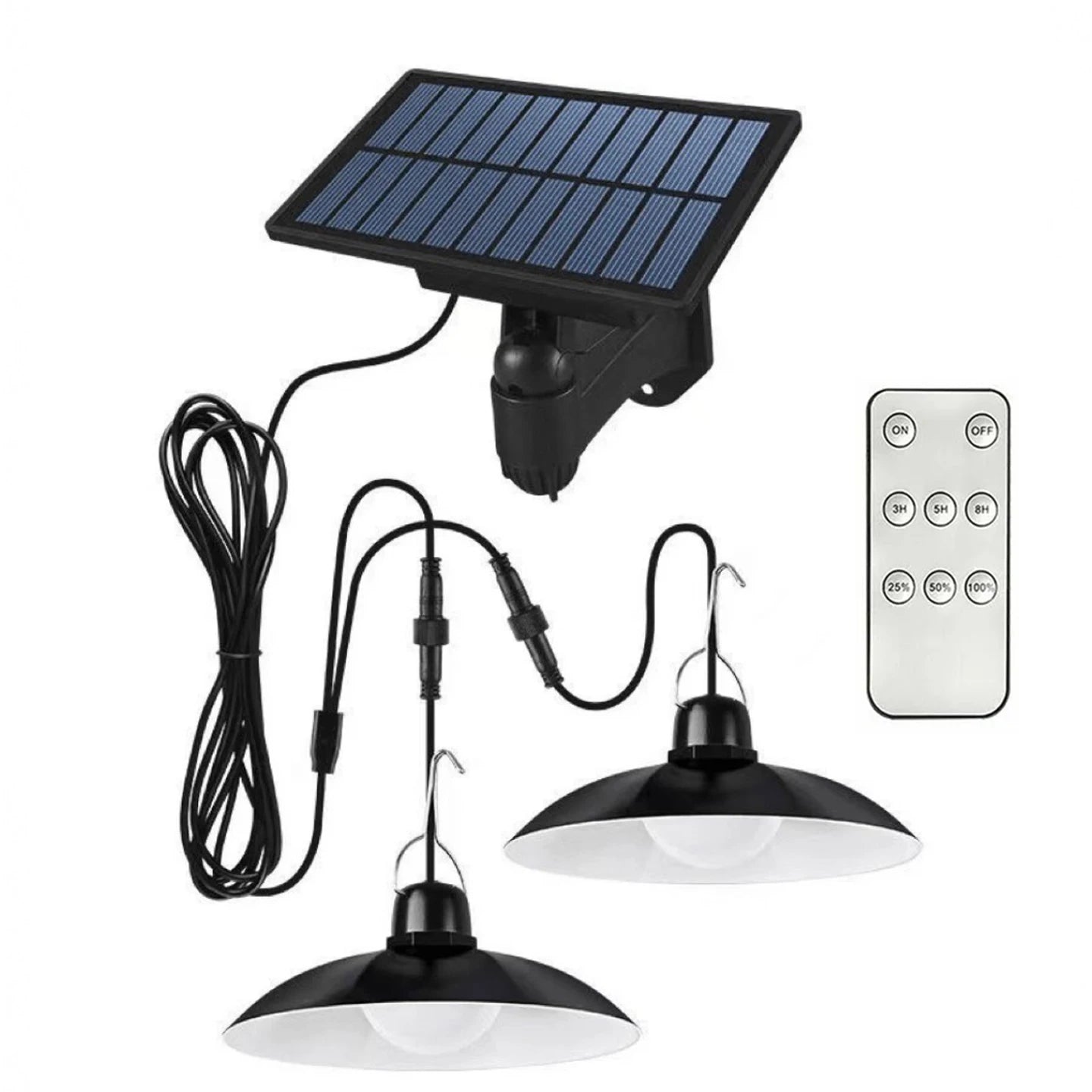 Luz Solar LED Colgante con Control Remoto