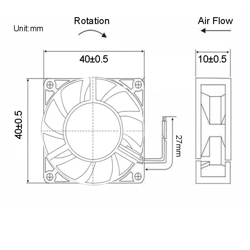 Mini Quiet Ventilador 120mm 90mm 80mm 70mm 60mm Fans DC 12v 24v 5v Sleeve Bearing Industrial Cooling Fans Computer Accessories