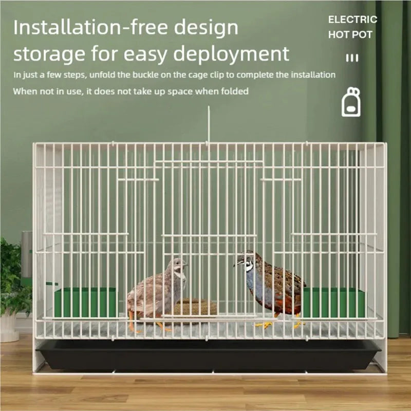 Jaula Grande para Pollitos y Gallinas Rutin