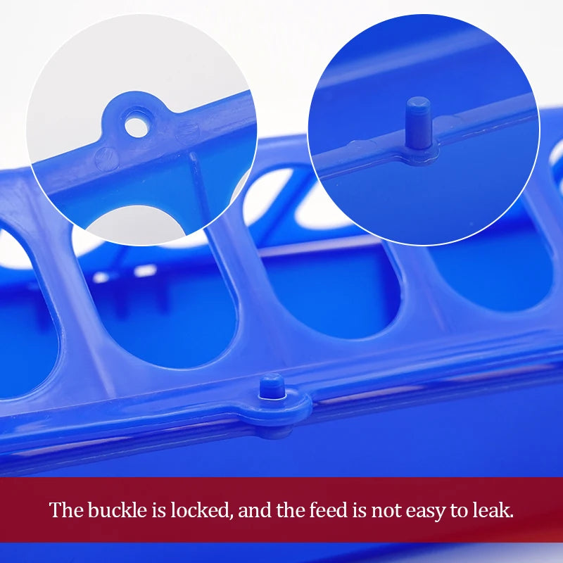 Comedero para Pollos con Tapa Abatible 50 cm