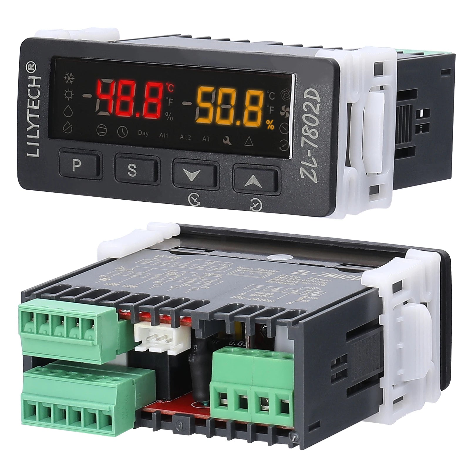 Controlador de Incubadora PID ZL-7802D