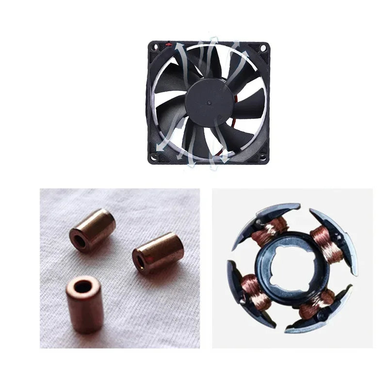 Mini Quiet Ventilador 120mm 90mm 80mm 70mm 60mm Fans DC 12v 24v 5v Sleeve Bearing Industrial Cooling Fans Computer Accessories